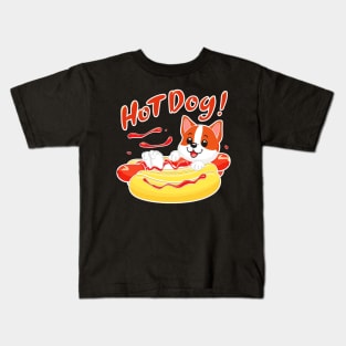 hot dog Kids T-Shirt